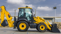 Backhoe Loader Multi-fungsi 777A-S, Bucket Depan 1.1m³, Bucket Penggali 0.22m³, Semua dalam Satu Loader & Penggali Belakang