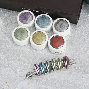 Polvo acrílico para uñas de colores superiores, herramienta decorativa para teñir las uñas, polvo acrílico personalizado para sumergir - Product Image 4
