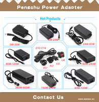 CE UL SAA ETL Desktop 24V 1.5A Adaptateur secteur 36W 5V 9V 15V 19V 0.5A 1A 2A 2.5A 3.5A 4A 5A 12V 3A Alimentation AC DC Converter