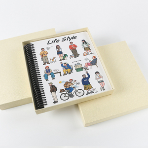 Tùy Chỉnh A5 Bìa Cứng Xoắn Ốc Máy Tính Xách Tay 80 Sheets Có Thể Tái Chế Giấy Văn Phòng Kế Hoạch Món Quà Công Ty Nhật Ký - Product Image 4