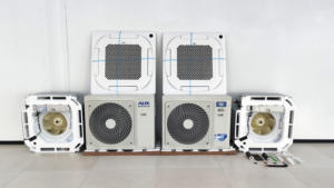 เครื่องปรับอากาศแบบคาสเซ็ต 10001-12000 บีทียู ระบบอินเวอร์เตอร์ ใช้สารทำความเย็น R32 สำหรับทำความเย็น/ทำความร้อน เหมาะสำหรับใช้ในบ้านและโรงแรม - Product Image 4