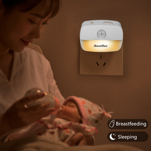 <span class=keywords><strong>Sensor</strong></span> de movimiento <span class=keywords><strong>LED</strong></span> inalámbrico, luz nocturna, Detector de movimiento, dormitorio, escalera, armario, mesita de noche, lámpara de noche, alimentado por batería de 220V - Product Image 2