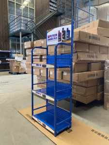 Exhibidores de Botellas de Aceite de Motor en Oferta, Exhibidores de Aceite para Motor de Automóvil, Estantes Metálicos para Lubricantes - Product Image 4