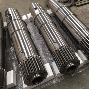 เพลาสไปลน์แบบกำหนดเอง AISI4140 งานกลึงซับซ้อน เพลาเกียร์สไปลน์แบบละเอียด - Product Image 5