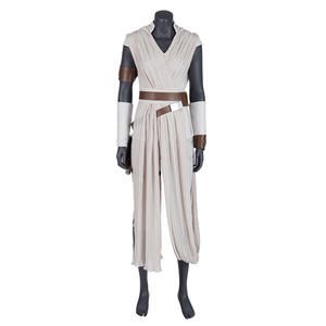 2024 High Quality Deluxe Halloween Cosplay <strong>Costume</strong> <strong>Rey</strong> Skywalker Full Set Clothes Women Role Play Movie <strong>Costumes</strong> - Product Image 1