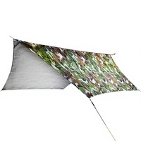 Bâche de camping imperméable OEM, abri léger et portable pour hamac, protection solaire pour randonnée et backpacking