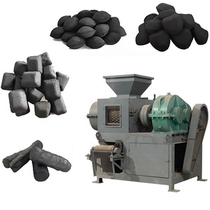 Hochleistungs-Doppelwalzen-Holzkohlebrikett-Pressmaschine für Grill/Barbecue - Product Image 3