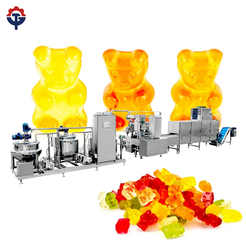 High Depositing Speed After Sales Service Provided Gummy Bear Jelly Depositor Pour Machine For Sale