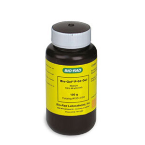 Gel Bio-Rad Bio-Gel P-60 100 g Taille moyenne pour chromatographie d'exclusion - Product Image 1