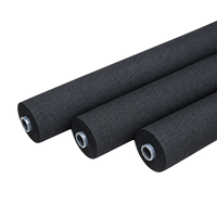 Rouleaux en éponge EPDM avec noyau en PVC pour lignes de nettoyage de circuits imprimés, haute absorption, drainage rapide, résistance aux acides et aux alcalis, et personnalisation