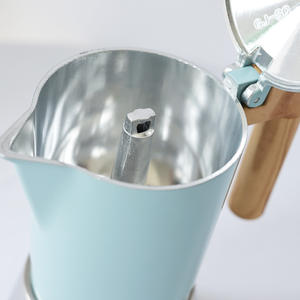 <span class=keywords><strong>Cafetera</strong></span> <span class=keywords><strong>Espresso</strong></span> portátil Moka Pot de aluminio Oem Kahve Makinesi <span class=keywords><strong>Cafetera</strong></span> Stovetop Mocha Pot Mokapot de negocios - Product Image 3