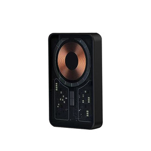 Tùy Chỉnh Mini 5000MAh Điện Cầm Tay Trạm Trong Suốt Ngoài Trời Không Dây Sạc Từ Điện Thoại Di Động Trường Hợp - Product Image 1