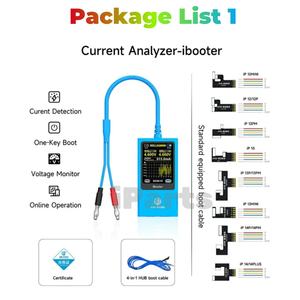iParts <span class=keywords><strong>JC</strong></span> JCID iBooter智能绘图电流分析仪一键启动适用于iPhone 7-15 Pro Max系列 - Product Image 2