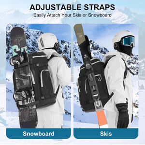 Muestra Gratuita, Bolsa de Esquí Impermeable para Exteriores, para Botas, Casco y Ropa, con Logotipo Personalizado, Gran Capacidad, Mochila para Botas de Esquí - Product Image 6