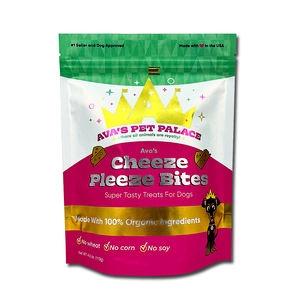 Pochette en plastique de couleur métallique imprimée personnalisée, sac d'emballage de nourriture pour animaux de compagnie - Product Image 1