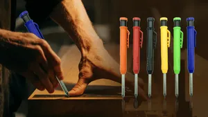 ชุดดินสอช่าง เครื่องหมายรูลึก กบสร้าง ดินสอเหลา ดินสอช่างไม้