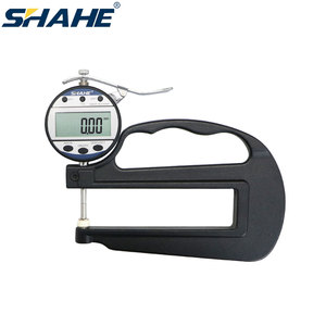 SHAHE 0-10/25mm 0.01mm elettronico strumento di misurazione dello spessore in pelle misuratore di spessore carta - Product Image 1