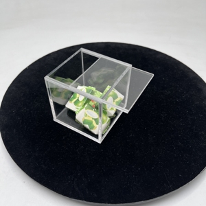 Vuông nhỏ tùy chỉnh rõ ràng plexiglass hộp cho sô cô la Pha Lê Acrylic Kẹo hộp với nắp trượt - Product Image 6