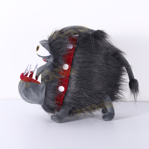 Nhà máy tại chỗ chất lượng cao Gru con chó Kyle của despicabled tôi phạm vi dài lông xấu xí đồ chơi sang trọng màu đen con chó màu hồng Halloween búp bê đáng sợ - Product Image 6