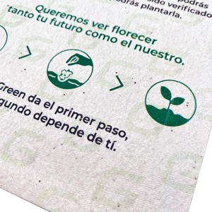 Customized <strong>Plantable</strong> Flower Paper Business <strong>Card</strong> Handmade Printed Hang Tag Bookmark Calendar <strong>Card</strong> - Product Image 3