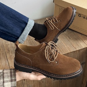 Bottes de travail montantes rétro haut de gamme pour hommes, nouveauté, à semelle épaisse, à lacets, imperméables, antidérapantes et respirantes - Product Image 4