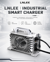 Chargeur professionnel LNLEE 113,4 V 15 A pour E-Moped, compatibilité BMS intelligente pour Pit Bike électrique, technologie résonnante LLC