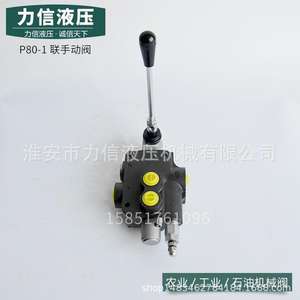 Vanne de commande directionnelle manuelle intégrée de qualité européenne, multi-directionnelle, P80-1, distributeur hydraulique pour vanne agricole - Product Image 2