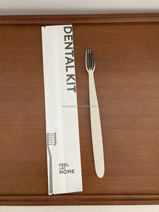Kit dentaire d'hôtel 6 grammes d'essence à base de plantes dentifrice paille de blé emballage équipements essentiels pour le confort commodité voyage maison - Product Image 3