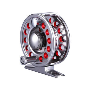 KEWOTE Carrete <span class=keywords><strong>de</strong></span> Pesca con Mosca Súper Duro, Rueda <span class=keywords><strong>de</strong></span> Línea <span class=keywords><strong>de</strong></span> Pescado <span class=keywords><strong>de</strong></span> Metal Unidireccional, Cojinete con Freno Tipo Disco, Herramienta <span class=keywords><strong>de</strong></span> Pesca, - Product Image 1
