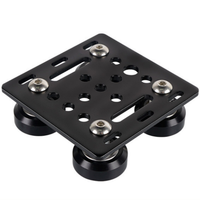 Bagian Printer 3D untuk 2020 v-slot profil aluminium cocok Set Plat Gantry V katrol pelat geser Khusus