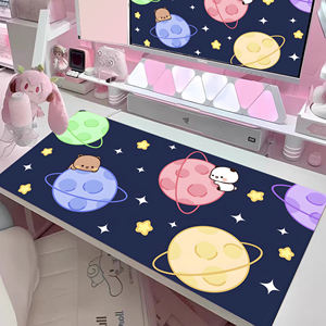 <span class=keywords><strong>Tapis</strong></span> <span class=keywords><strong>de</strong></span> bureau XL avec motif ours et panda mignons pour la journée à la plage, 120x60cm 70x30cm - Product Image 2