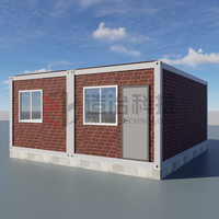 Zaoye Maisons conteneur préfabriquées de 20 pieds Maison préfabriquée de 40 pieds Maison préfabriquée triangulaire Studio modulaire Maison avec boutique Bureau à domicile
