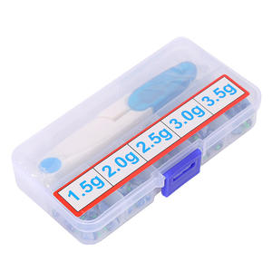 Acessórios para equipamento de pesca, 50 caixas macias núcleo de chumbo banda de chumbo molde para pesos de pesca com tesoura - Product Image 2