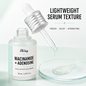 Sérum facial anti-rides OEM 30 ml avec 10 % de niacinamide et d'acide hyaluronique, éclaircissant naturel, sans parabène, pour femmes, usage domestique - Product Image 2