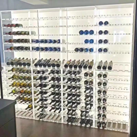 Vitrine d'exposition en acrylique sur mesure de haute qualité avec éclairage LED pour sacs, chaussures et cadeaux, vitrine d'exposition pour salle d'exposition