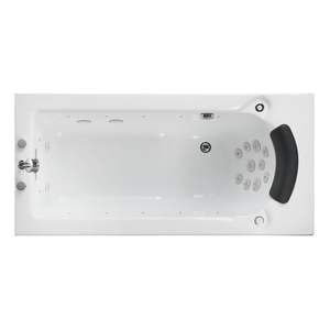 Baignoires <span class=keywords><strong>Jacuzzi</strong></span> Modernes Autoportantes pour SPA <span class=keywords><strong>Intérieur</strong></span>, Baignoires de Massage Rectangulaires en Acrylique avec Vidange pour Villa - Product Image 3