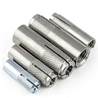 Stainless Steel Inner Expansion Anchor Bolt Sleeve Anchor M6-M20 Plain Finish Fastener for Concrete Fixing