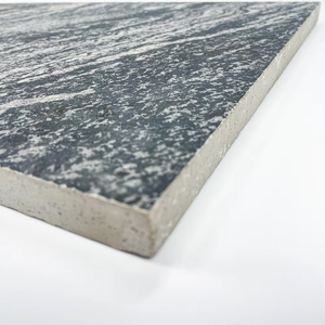 Carreaux de revêtement mural <span class=keywords><strong>en</strong></span> céramique noire pure Setsail, finition mate, 20 mm, 600x600 mm, antidérapants, <span class=keywords><strong>imitation</strong></span> <span class=keywords><strong>pierre</strong></span> moderne, pour <span class=keywords><strong>extérieur</strong></span> - Product Image 4