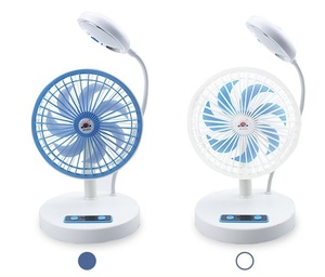 Hot Sell <strong>Desk</strong> <strong>Fan</strong> <strong>With</strong> <strong>LED</strong> Light Rechargeable Table <strong>Fan</strong> - Product Image 3