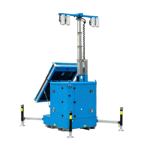 Tour d'éclairage solaire Skid Light Tower avec éclairage <span class=keywords><strong>LED</strong></span> - Product Image 3