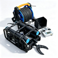 Robot ROV Eksplorasi Bawah Air Dengan Lengan Penjepit untuk Operasi Bawah Air di Sungai dan Laut