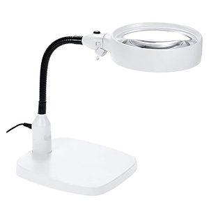 Ángulo ajustable iluminado 10X <span class=keywords><strong>lupa</strong></span> de escritorio <span class=keywords><strong>para</strong></span> pintar joyería en miniatura pasatiempos manualidades costura - Product Image 4