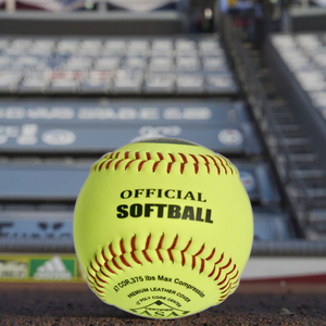 <span class=keywords><strong>Pelota</strong></span> de Softbol de Alta Calidad de 12 Pulgadas para Entrenamiento, Núcleo de Corcho y Cuero PVC Amarillo, Logotipo Personalizado, Tipo Béisbol - Product Image 5