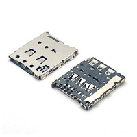 Connettore Nano SIM a Spinta OEM per Schede SMT, Socket Nano SIM con Contatti Placcati Oro per PCB, Smartwatch e Localizzatori GPS