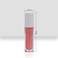 Rouge à Lèvres Liquide Mat Végétalien Hydratant et Waterproof Longue Durée, à Base de Minéraux et d'Extraits Végétaux, Haute Qualité, Meilleure Vente, Tendance