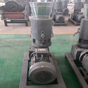 Máquina de Pellets de Biomasa Pequeña de Grado Industrial Más Vendida, Motor de 380V, Bomba, Engranaje, Rodamiento, Alta Capacidad, Funcionamiento Estable - Product Image 1