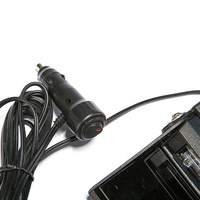 Feu de signalisation bleu étanche SENKEN DC12V/DC24V à LED pour tableau de bord, lumière d'urgence pour vitre avant, adaptable