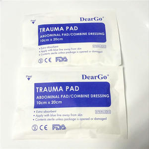 แผ่นปิดแผล DearGo Trauma Pad ขนาด 10 ซม. x 20 ซม. สำหรับปิดแผลบริเวณหน้าท้อง ซึมซับได้ดีเยี่ยม ปลอดเชื้อ - Product Image 2