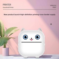 Imprimante photo et d'étiquettes thermiques mini portable transfrontalière pour chaussures d'enfants avec interface