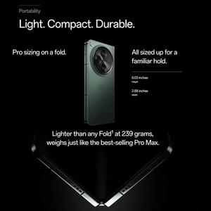 Nuevo OnePlus Open 5G Versión EU, Teléfono Móvil Plegable 5G de 7.82 Pulgadas + 6.31 Pulgadas, Batería de 4805mAh, Doble SIM - Product Image 3
